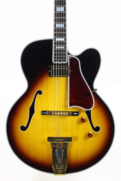 2021 Gibson Custom Shop Wes Montgomery L-5 - Crimson Series, Vintage Sunburst, Jazz Archtop Electric L5