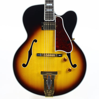 2021 Gibson Custom Shop Wes Montgomery L-5 - Crimson Series, Vintage Sunburst, Jazz Archtop Electric L5