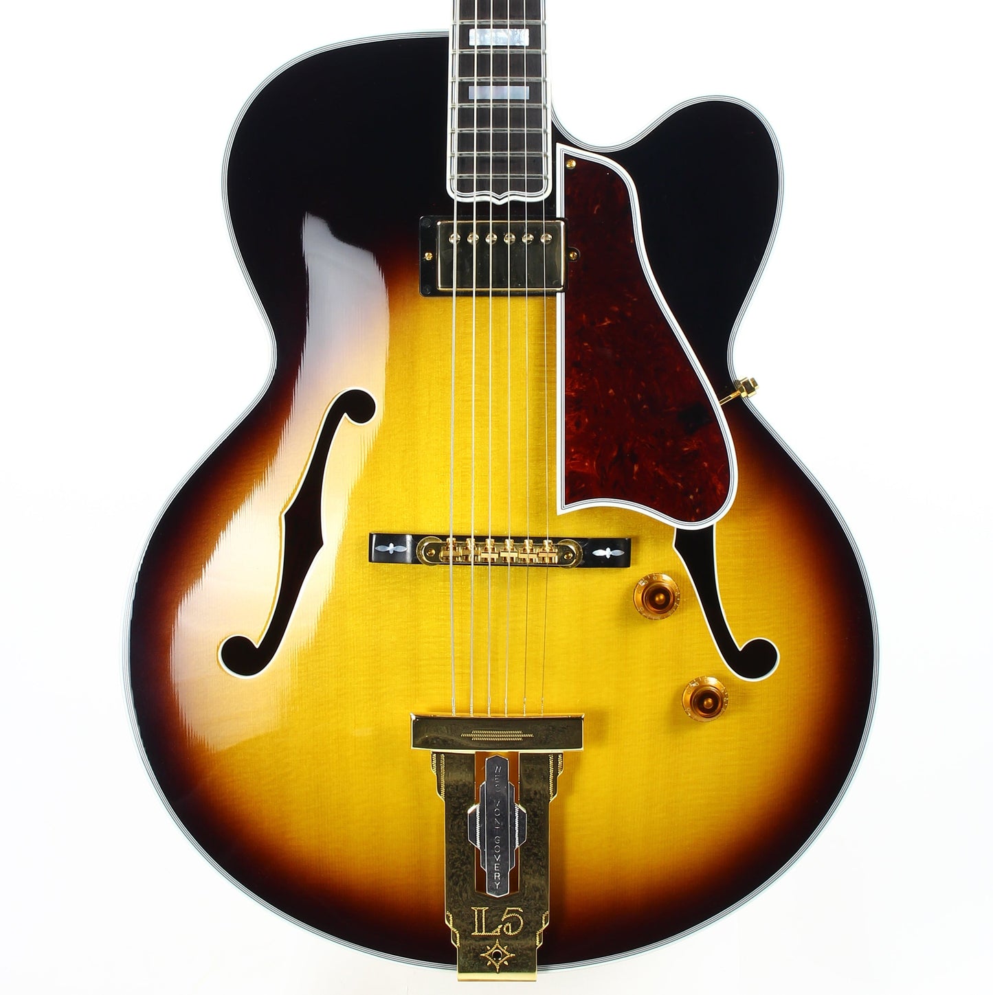 2021 Gibson Custom Shop Wes Montgomery L-5 - Crimson Series, Vintage Sunburst, Jazz Archtop Electric L5