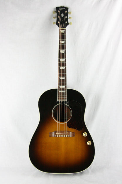 1999 Gibson J-160E Acoustic Electric Guitar Sunburst w/ case! John Lennon Beatles, plays/sounds great!