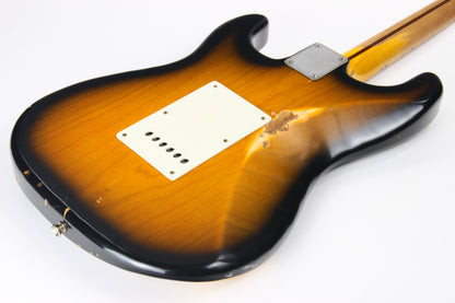 NASH Guitars S-57 Strat Relic ASH 2-Tone Sunburst w/ Original Case - 7.6 lbs Stratocaster