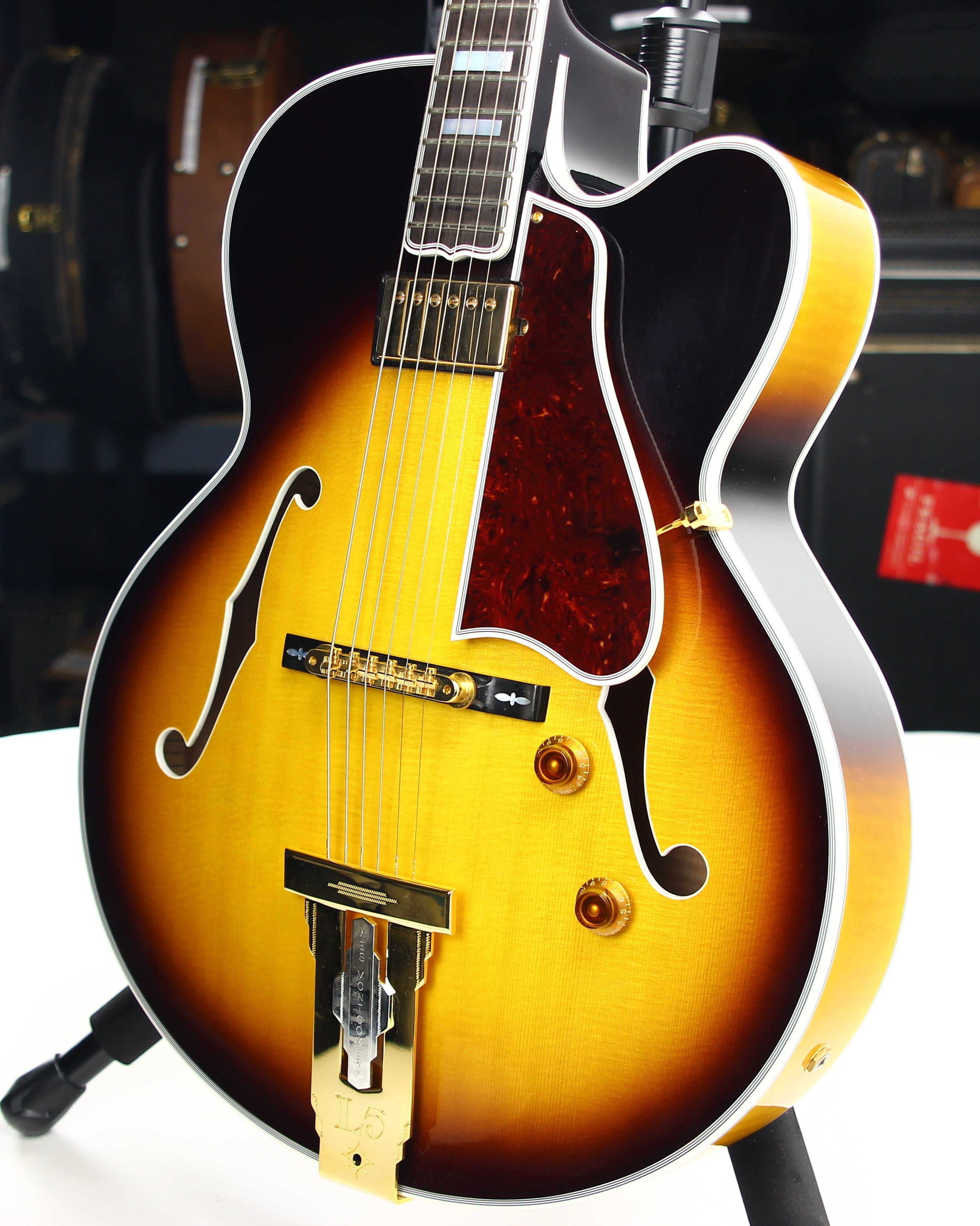 *SOLD*  2021 Gibson Custom Shop Wes Montgomery L-5 - Crimson Series, Vintage Sunburst, Jazz Archtop Electric L5