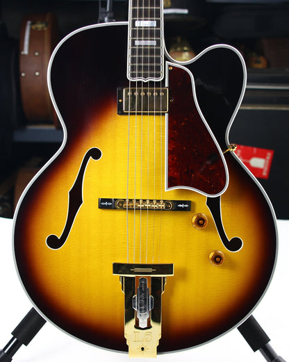 2021 Gibson Custom Shop Wes Montgomery L-5 - Crimson Series, Vintage Sunburst, Jazz Archtop Electric L5