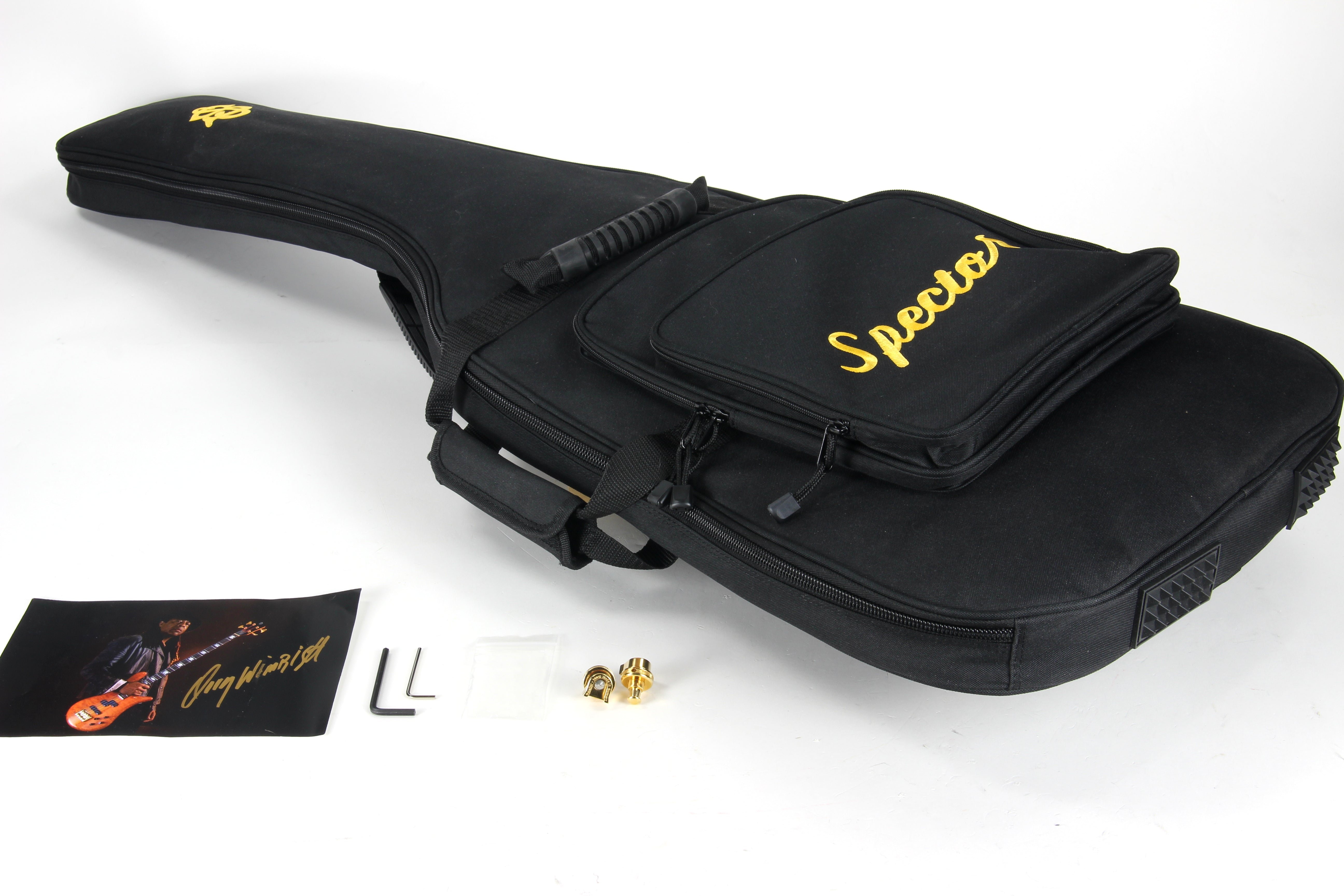 *SOLD*  2021 Spector Doug Wimbish Signature Bass Euro 4 LX Amber - Hand-Signed Print!