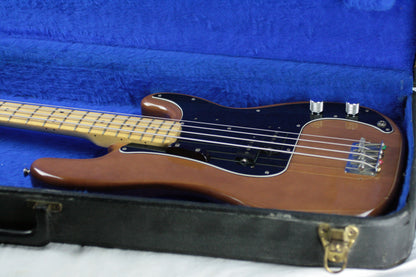 1974-1975 Fender Precision Bass Mocha! Maple Fretboard 1970's P jazz vintage