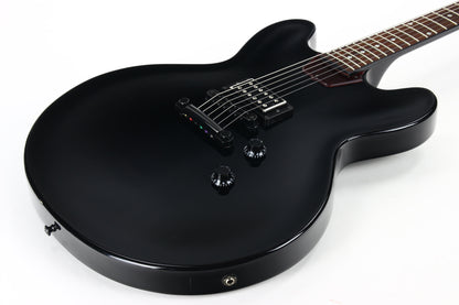 2013 Gibson Memphis ES-335 Studio Stoptail - Ebony Black, One Pickup Tom Delonge-type ES-333