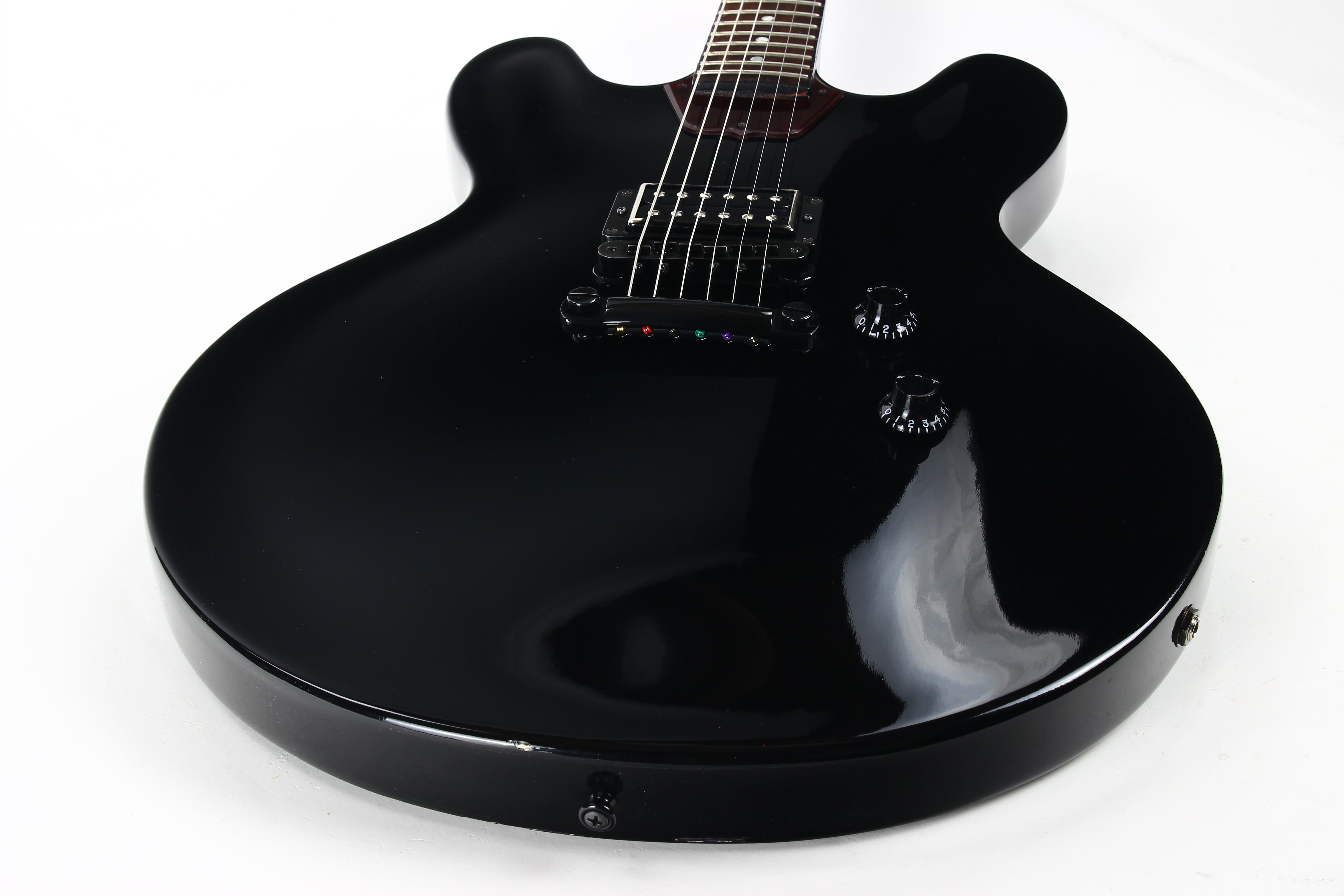 2013 Gibson Memphis ES-335 Studio Stoptail - Ebony Black - Tom Delonge –  Kansas City Vintage Guitars