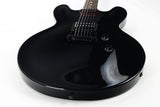 2013 Gibson Memphis ES-335 Studio Stoptail - Ebony Black, One Pickup Tom Delonge-type ES-333