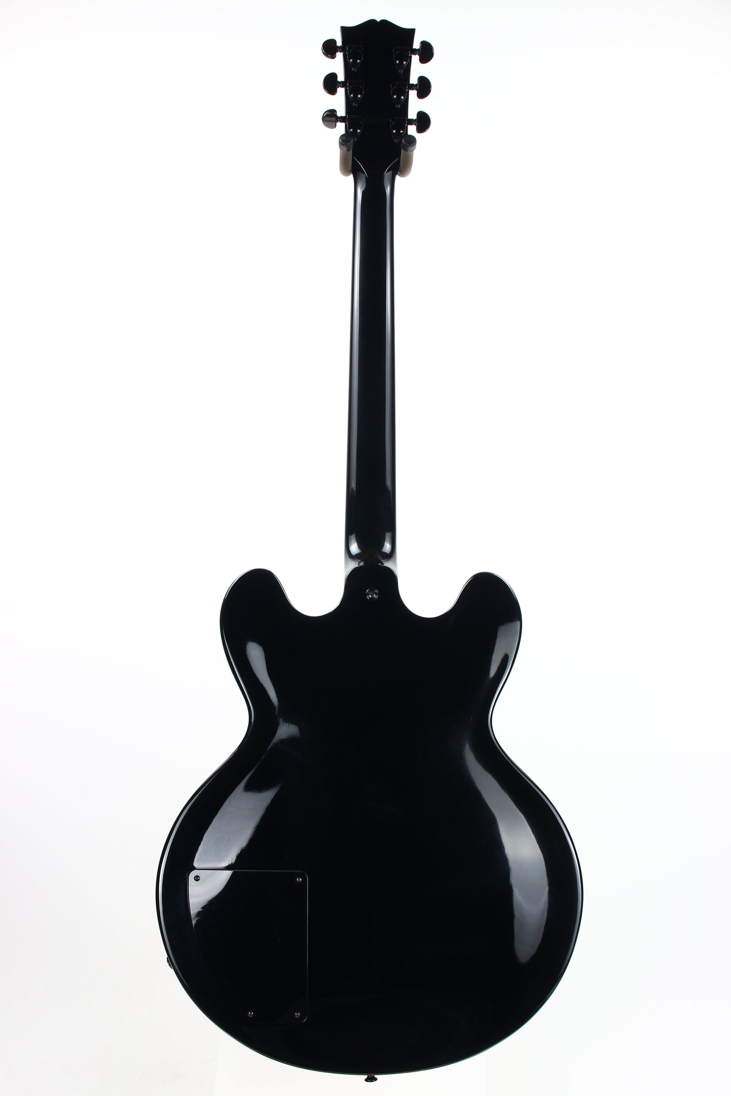 2013 Gibson Memphis ES-335 Studio Stoptail - Ebony Black, One Pickup Tom Delonge-type ES-333