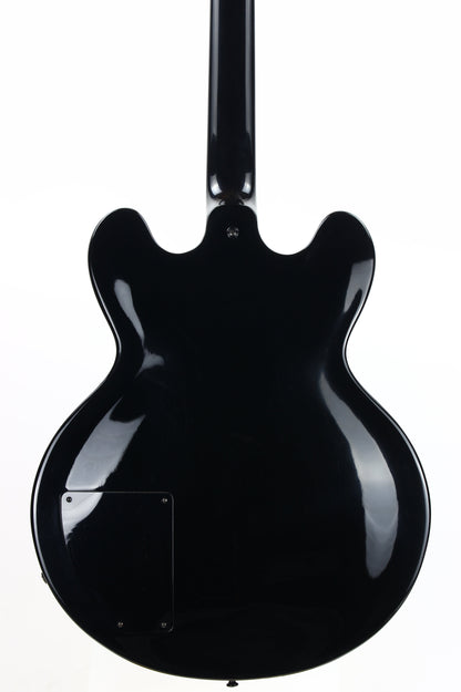 2013 Gibson Memphis ES-335 Studio Stoptail - Ebony Black, One Pickup Tom Delonge-type ES-333