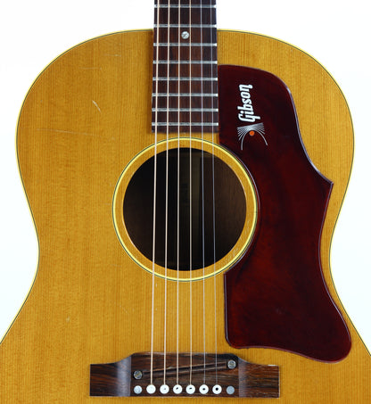 1968 Gibson B-25 Natural Vintage Acoustic Guitar -- B-25N, X-Braced Small-Body, LG-2 L-00 type