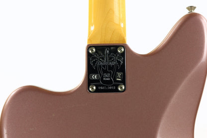 2012 Fender USA 50th Anniversary Jaguar Burgundy Mist Metallic -- Lacquer Finish, Limited Run, American Vintage 1962 w Block Inlays!