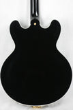 2016 Gibson ES-355 EBONY BLACK Gloss Limited Edition! Gold Bigsby! Memphis 335 345