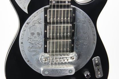 Zemaitis Custom Shop Tony's Collection S24DT Disk Front DF501 Skulls and Snakes - Danny O'brien