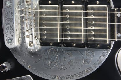 Zemaitis Custom Shop Tony's Collection S24DT Disk Front DF501 Skulls and Snakes - Danny O'brien