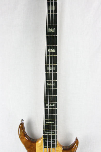 1980 Kramer DMZ 6000B Aluminum Neck Bass Guitar! Ebony board, Flamed Walnut, High-end specs! 650 B