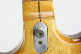 *SOLD*  1980 Kramer DMZ 6000B Aluminum Neck Bass Guitar! Ebony board, Flamed Walnut, High-end specs! 650 B