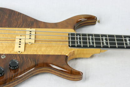 1980 Kramer DMZ 6000B Aluminum Neck Bass Guitar! Ebony board, Flamed Walnut, High-end specs! 650 B