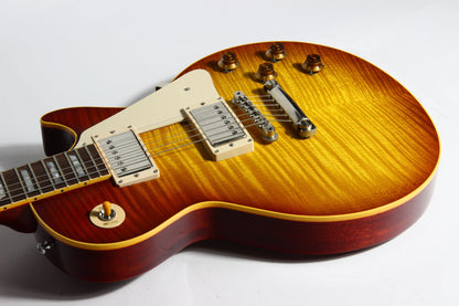 MINT 1999 Gibson '59 Reissue 40th Anniversary Les Paul 1959 Custom Shop Historic LP R9 - FLAMETOP!