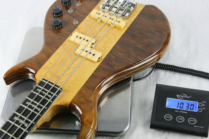 1980 Kramer DMZ 6000B Aluminum Neck Bass Guitar! Ebony board, Flamed Walnut, High-end specs! 650 B