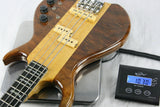 *SOLD*  1980 Kramer DMZ 6000B Aluminum Neck Bass Guitar! Ebony board, Flamed Walnut, High-end specs! 650 B