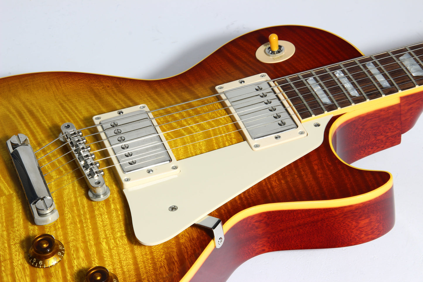 MINT 1999 Gibson '59 Reissue 40th Anniversary Les Paul 1959 Custom Shop Historic LP R9 - FLAMETOP!