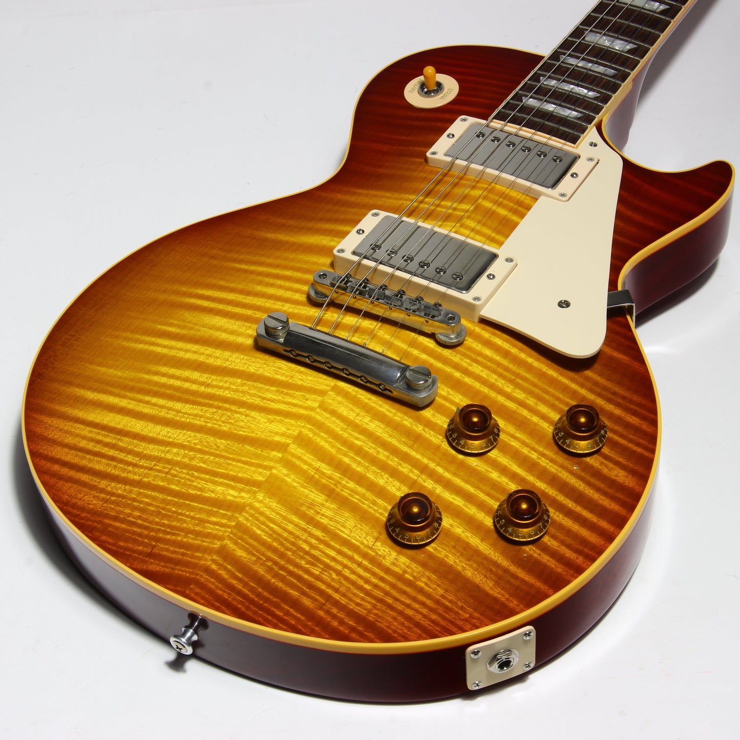 MINT 1999 Gibson '59 Reissue 40th Anniversary Les Paul 1959 Custom Shop Historic LP R9 - FLAMETOP!