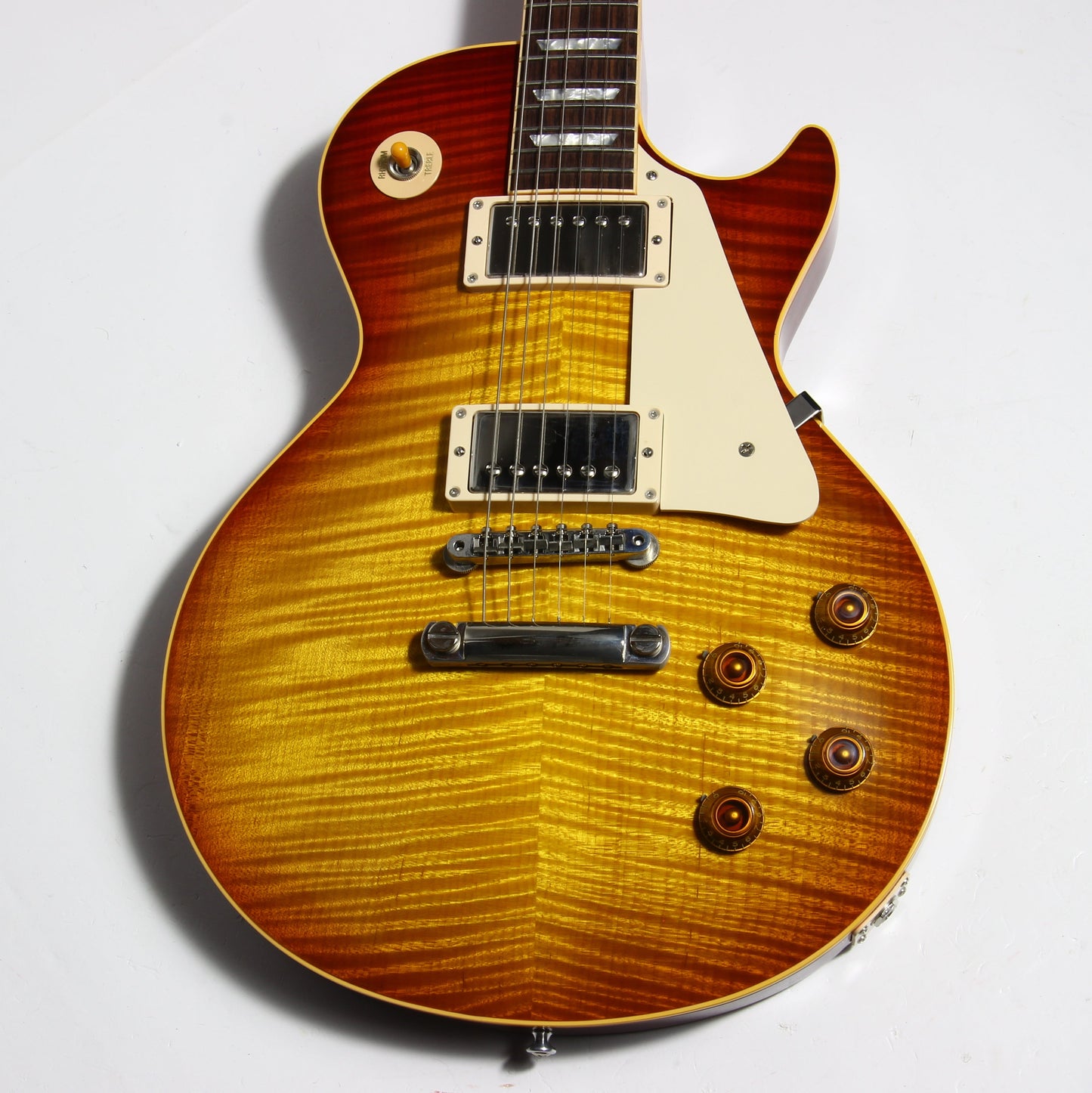 MINT 1999 Gibson '59 Reissue 40th Anniversary Les Paul 1959 Custom Shop Historic LP R9 - FLAMETOP!