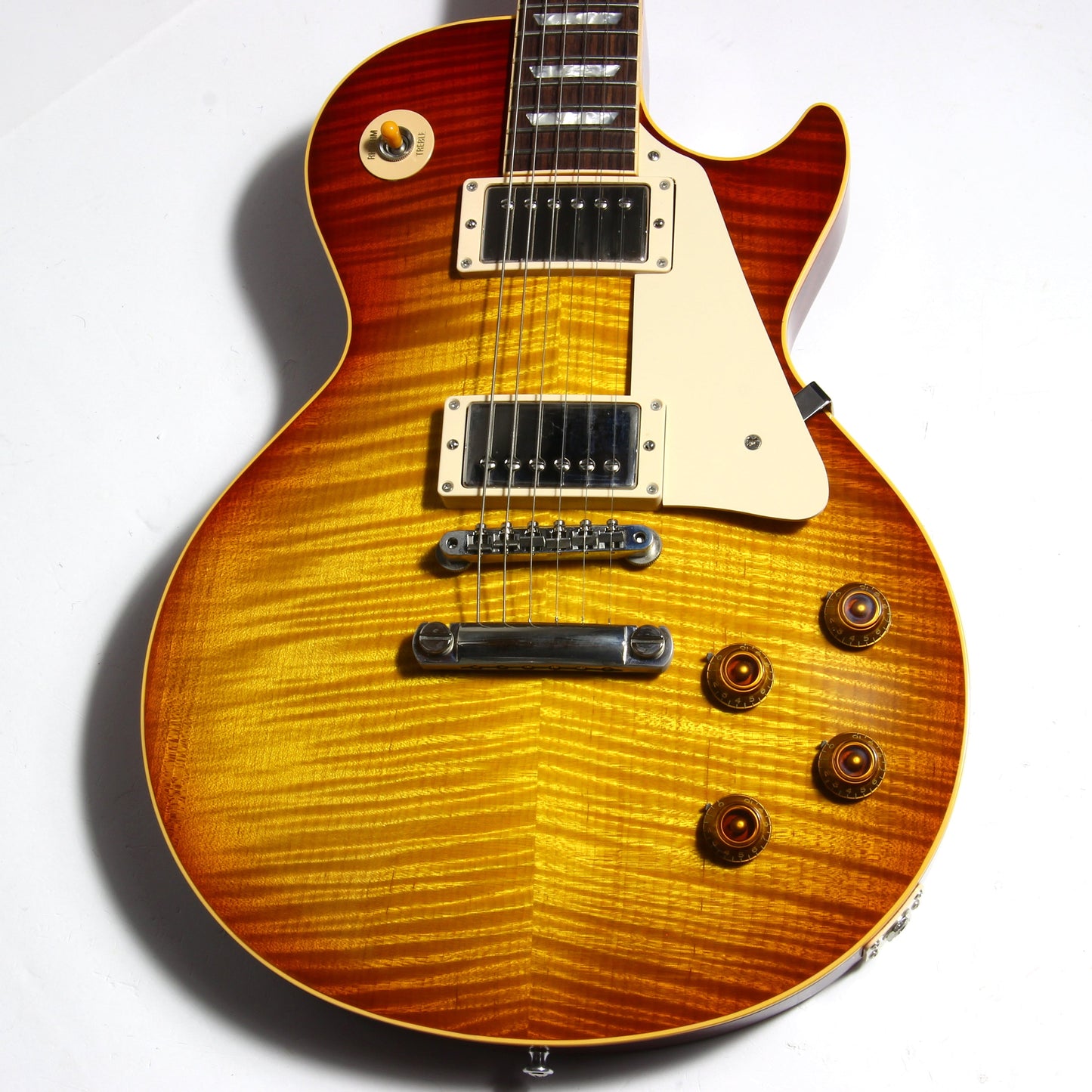 MINT 1999 Gibson '59 Reissue 40th Anniversary Les Paul 1959 Custom Shop Historic LP R9 - FLAMETOP!