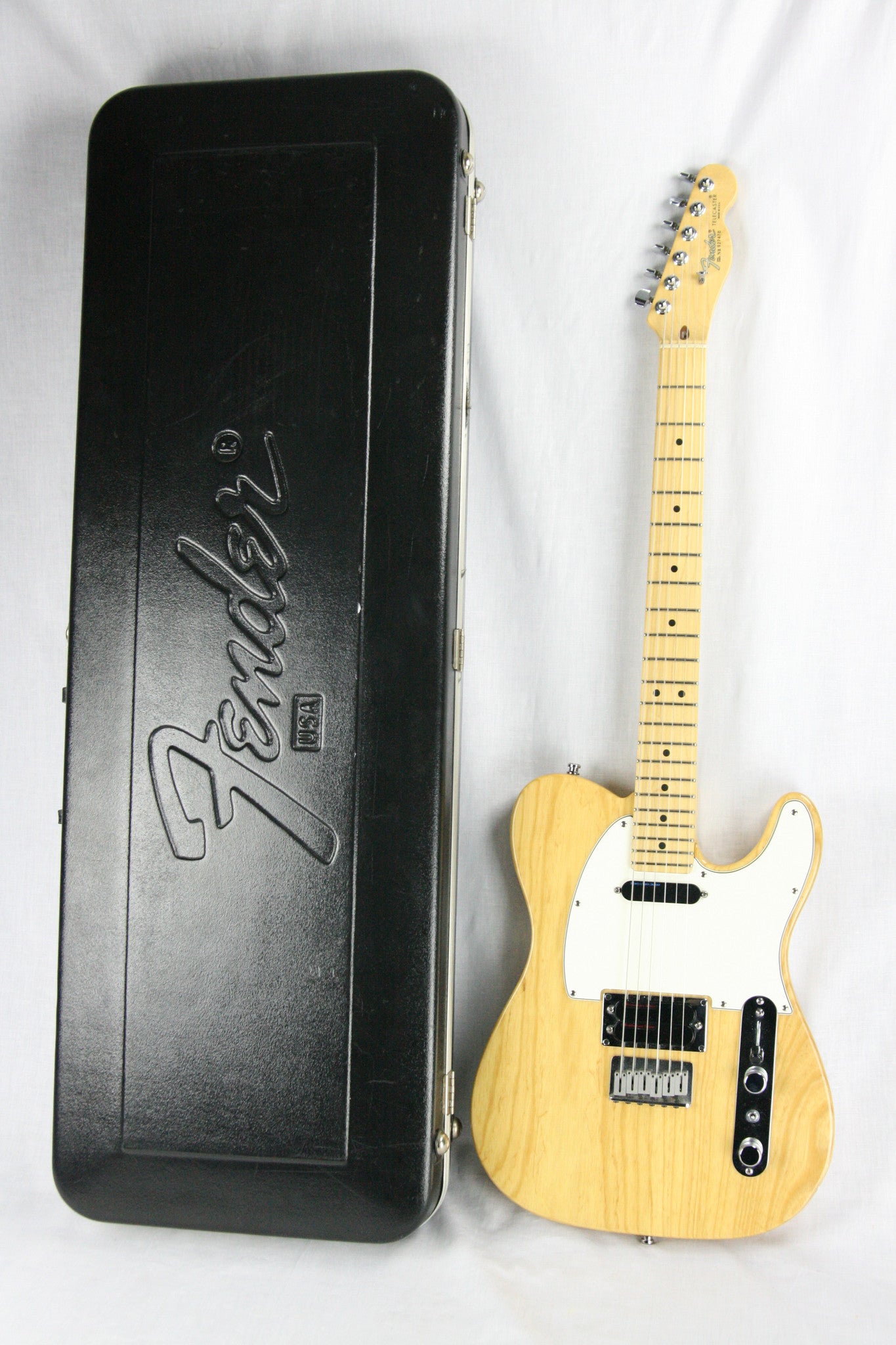 MINTY 1992 Fender USA Telecaster Plus Natural w/ OHSC! Version 1 V1 Lace Sensor American Tele! Jonny Greenwood Radiohead