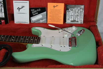 1995 Fender USA JEFF BECK Stratocaster! SEA FOAM GREEN! American Strat Lace Sensors!