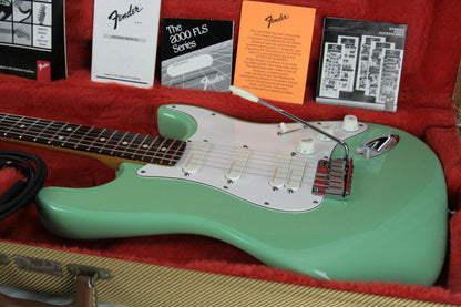 1995 Fender USA JEFF BECK Stratocaster! SEA FOAM GREEN! American Strat Lace Sensors!