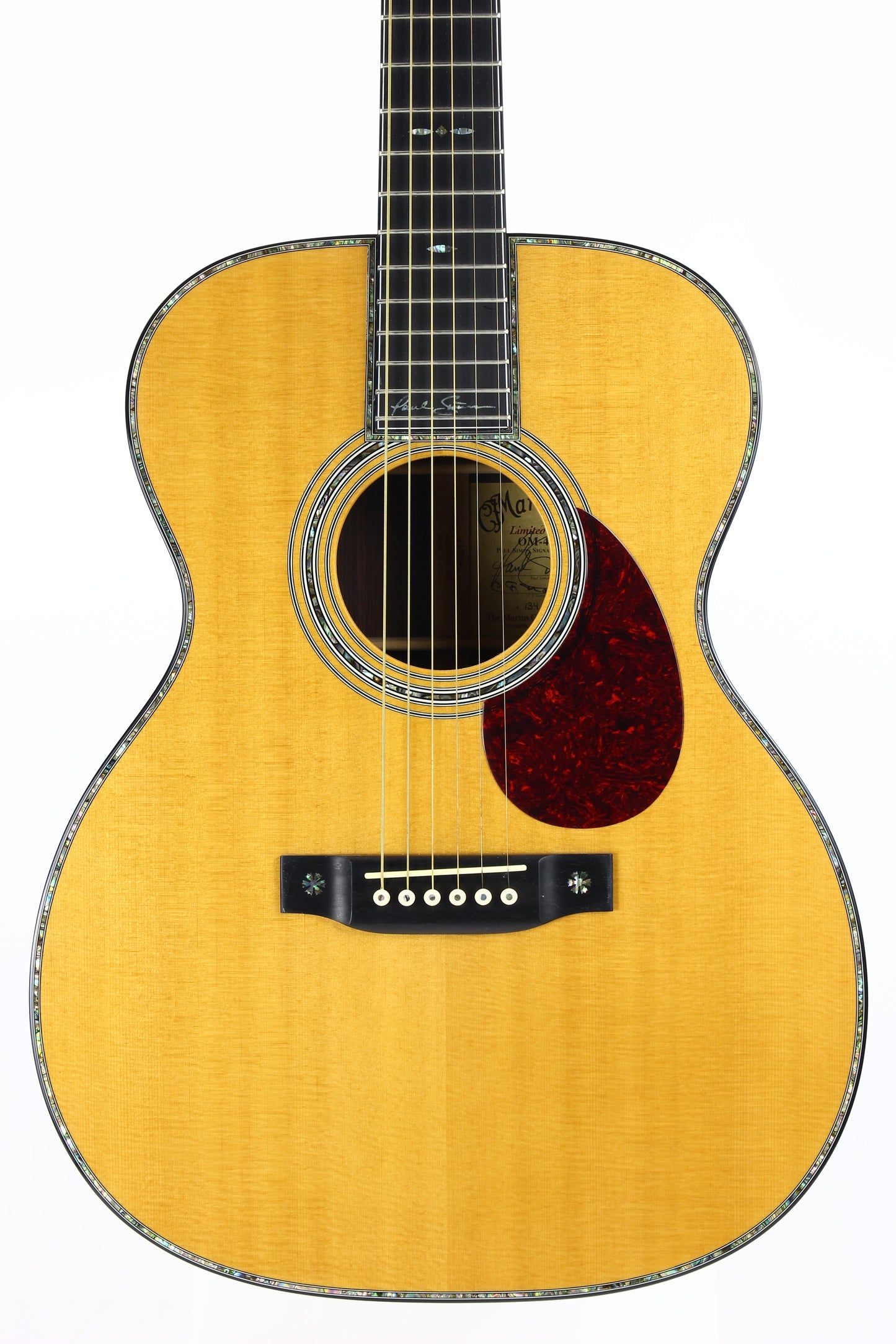 1997 Martin PAUL SIMON OM-42 Signature Model OM-42PS Limited Edition - SIGNED LABEL, MINTY om42ps