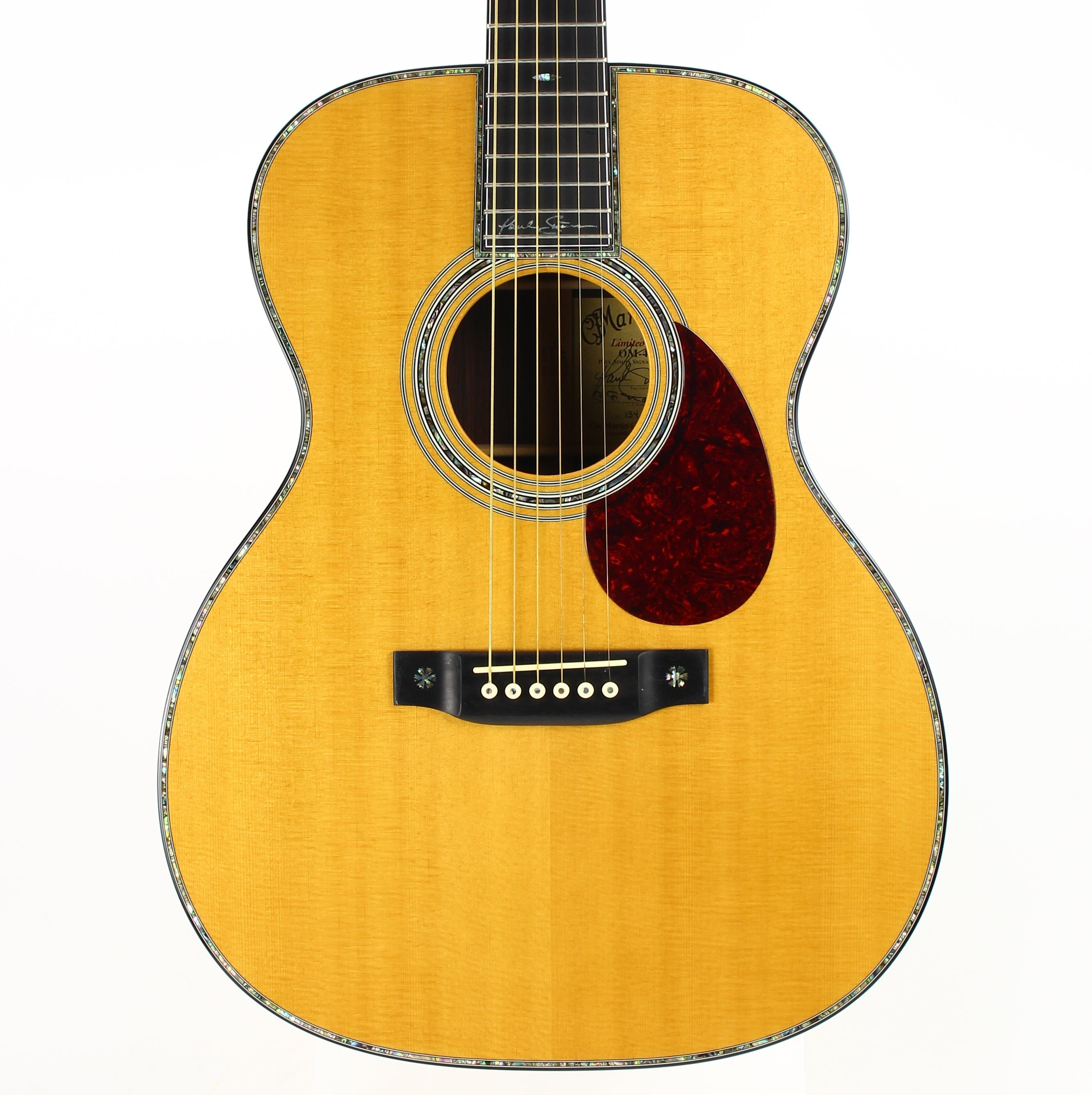 *SOLD*  1997 Martin PAUL SIMON OM-42 Signature Model OM-42PS Limited Edition - SIGNED LABEL, MINTY om42ps