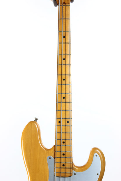 1979 Greco PB-700 N Mercury Natural P Precision Bass - SEN ASH, Aluminum Guard, Brass Nut, Lawsuit