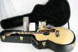 *SOLD*  2016 Gibson SJ-200 Natural Jumbo Acoustic Guitar with Case AMAZING FLAME! J200 j45 j50