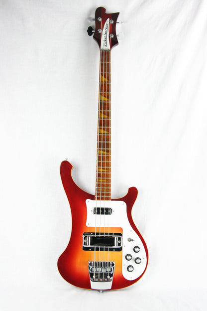 2007 Rickenbacker 4003 AFG Color of the Year Amber Fireglo Bass Guitar! Rare Limited Edition Color!