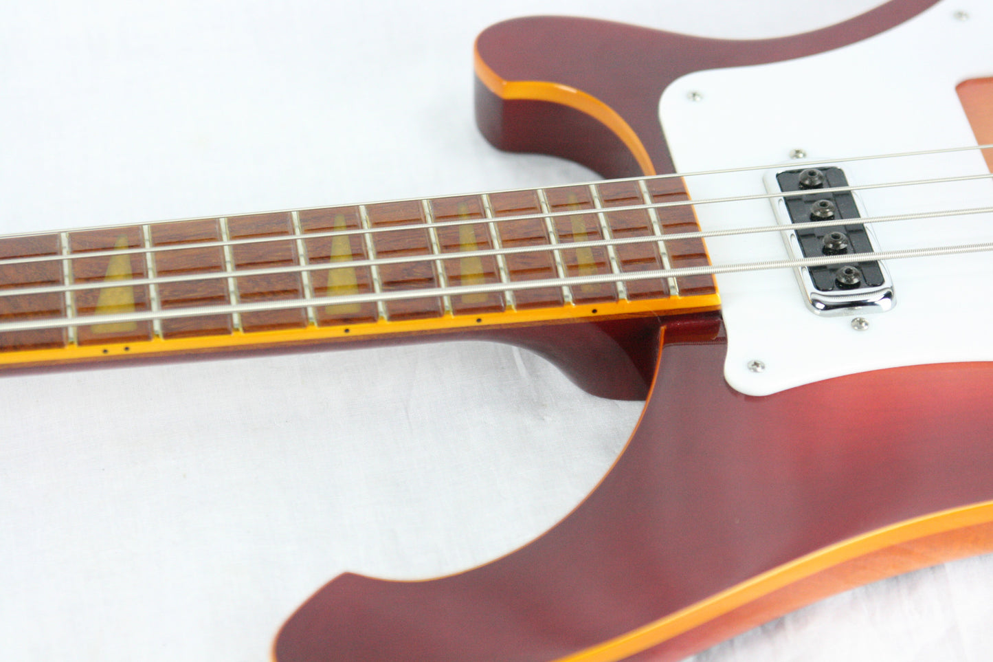 2007 Rickenbacker 4003 AFG Color of the Year Amber Fireglo Bass Guitar! Rare Limited Edition Color!