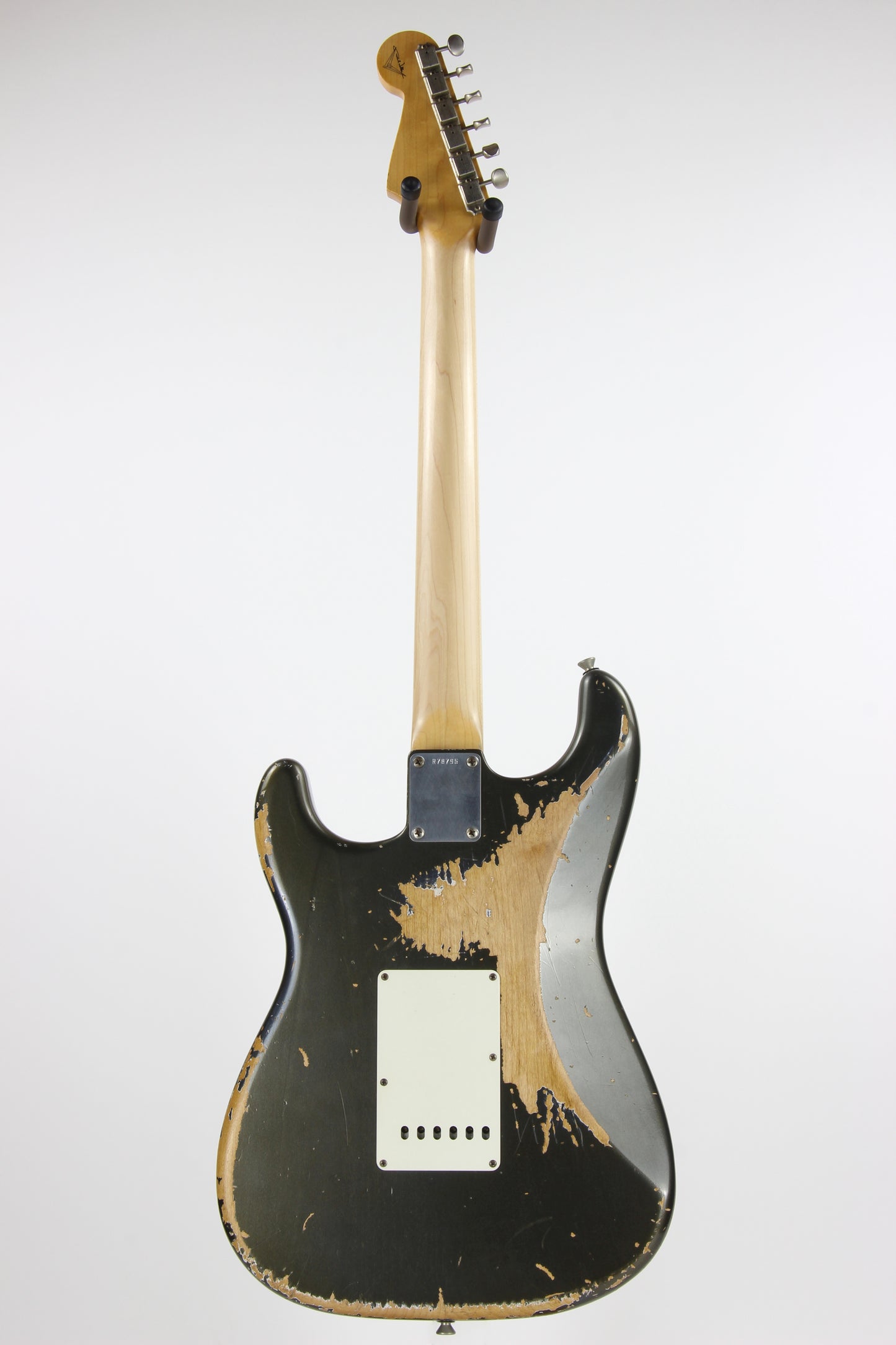 Fender Custom Shop Masterbuilt Paul Waller 1962 Stratocaster Relic Aged Charcoal Frost - Matching H/S '62 Strat Josefina Pups!