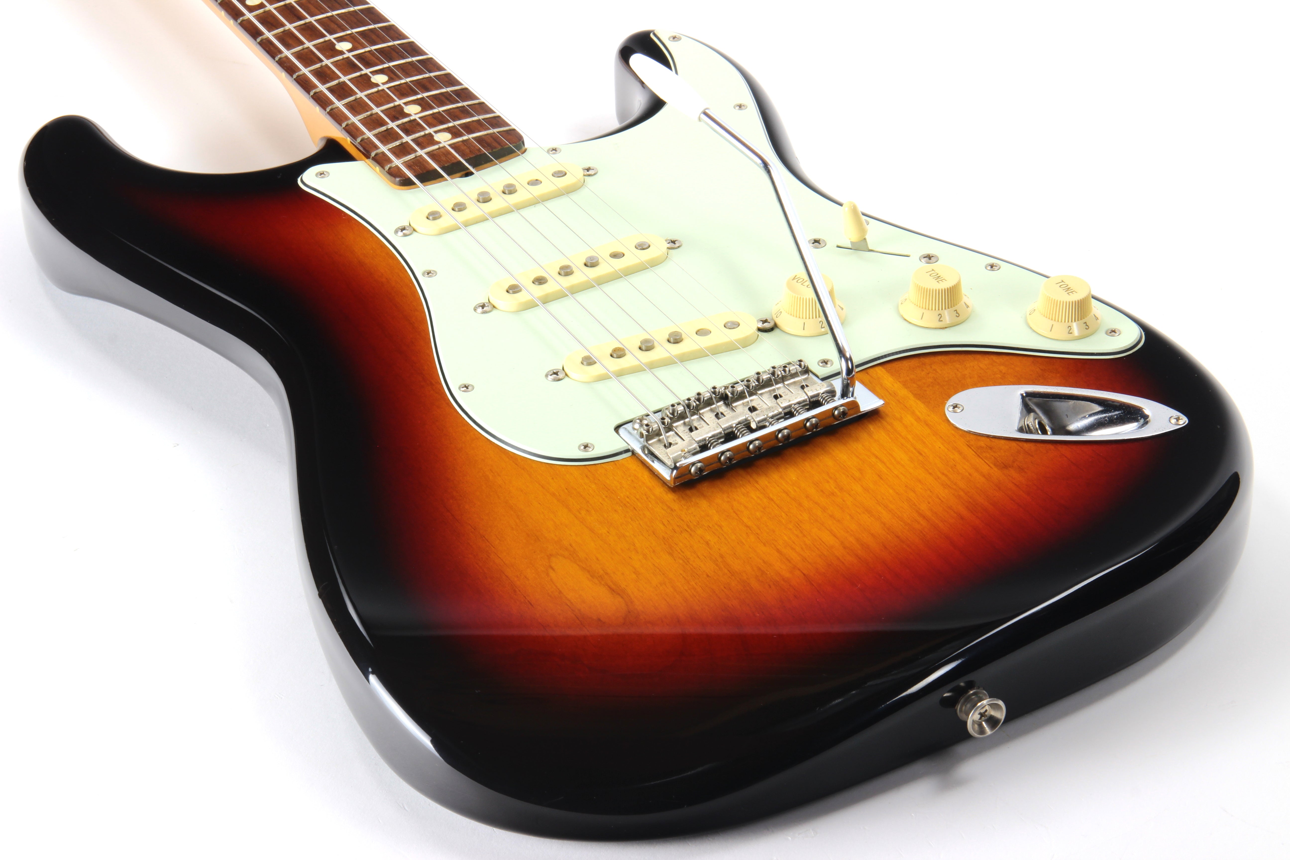 1999 Fender '62 Vintage Reissue Stratocaster Japan ST62-70TX - Sunburst,  USA Texas Special Pickups, Rosewood, Alder CIJ Strat