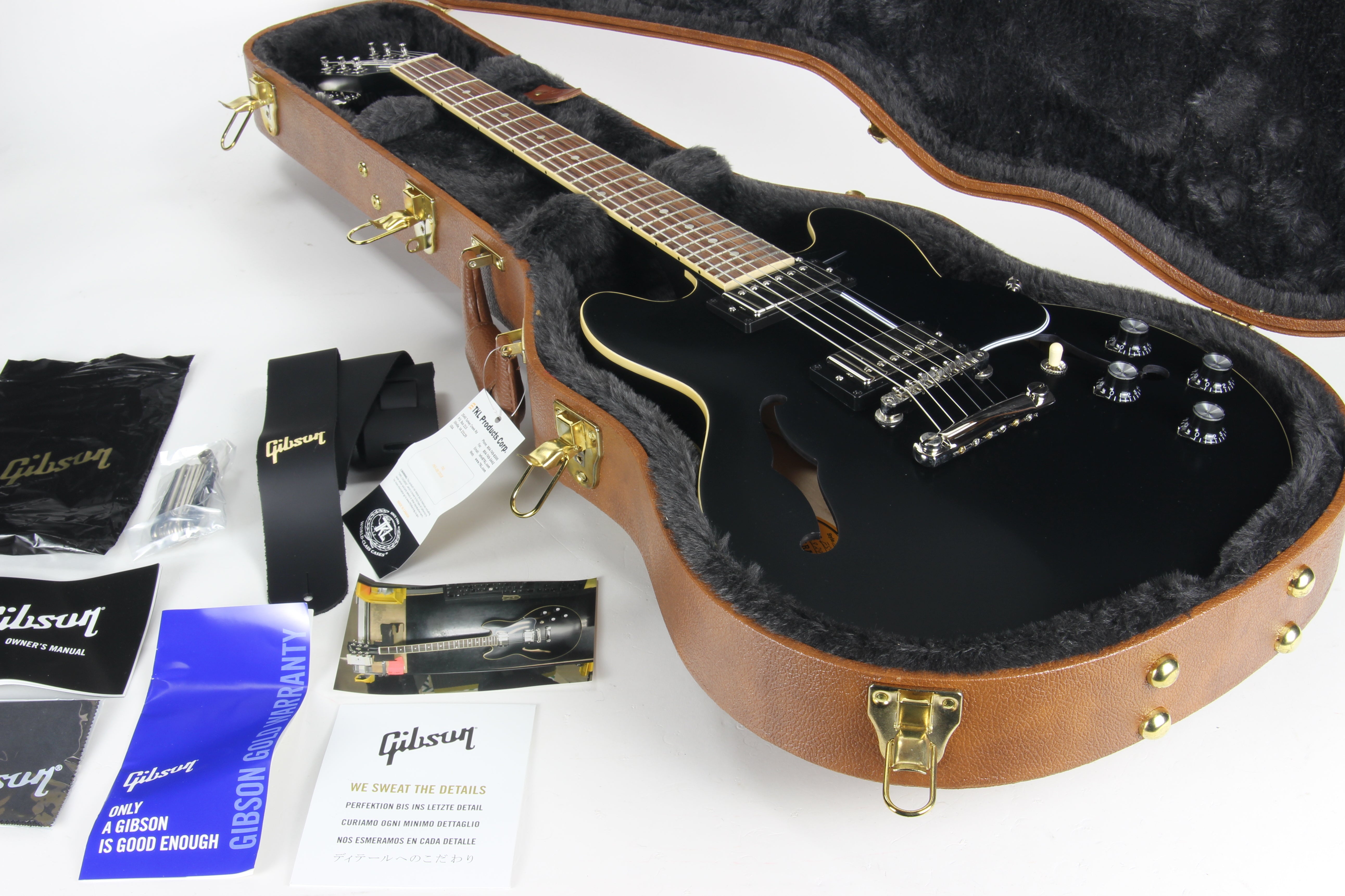 *SOLD*  MINT 2020 Gibson ES-339 Satin Black - w/ Original Case! Smaller ES-335
