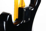 2004 Fender '57 Vintage Reissue Stratocaster Japan ST57 US - Black, USA Pickups, Maple Neck CIJ Strat