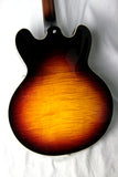 *SOLD*  2017 Gibson ES-335 Slim Neck FIGURED Sunset Burst! Block inlays! Memphis Sunburst