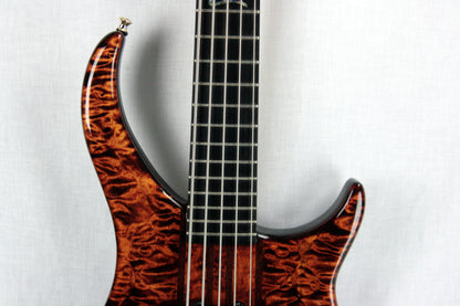 2002 Peavey USA Custom Shop CIRRUS 5-String Bass QUILT TOP Tiger Eye!