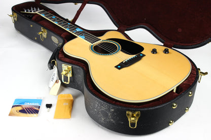 2006 Martin JC Buddy Guy Blues Edition Signature Jumbo Cutaway Model - Signed Label, Turquoise Inlays, Acoustic-Electric