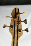 2002 Peavey USA Custom Shop CIRRUS 5-String Bass QUILT TOP Tiger Eye!