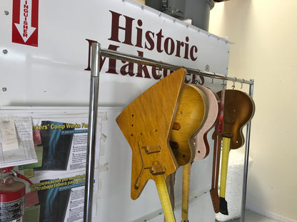 1958 Gibson Custom Shop Korina Explorer 50th Anniversary Historic Makeovers Deluxe - Brazilian Rosewood Fretboard + Throbaks!
