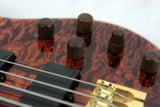 2002 Peavey USA Custom Shop CIRRUS 5-String Bass QUILT TOP Tiger Eye!