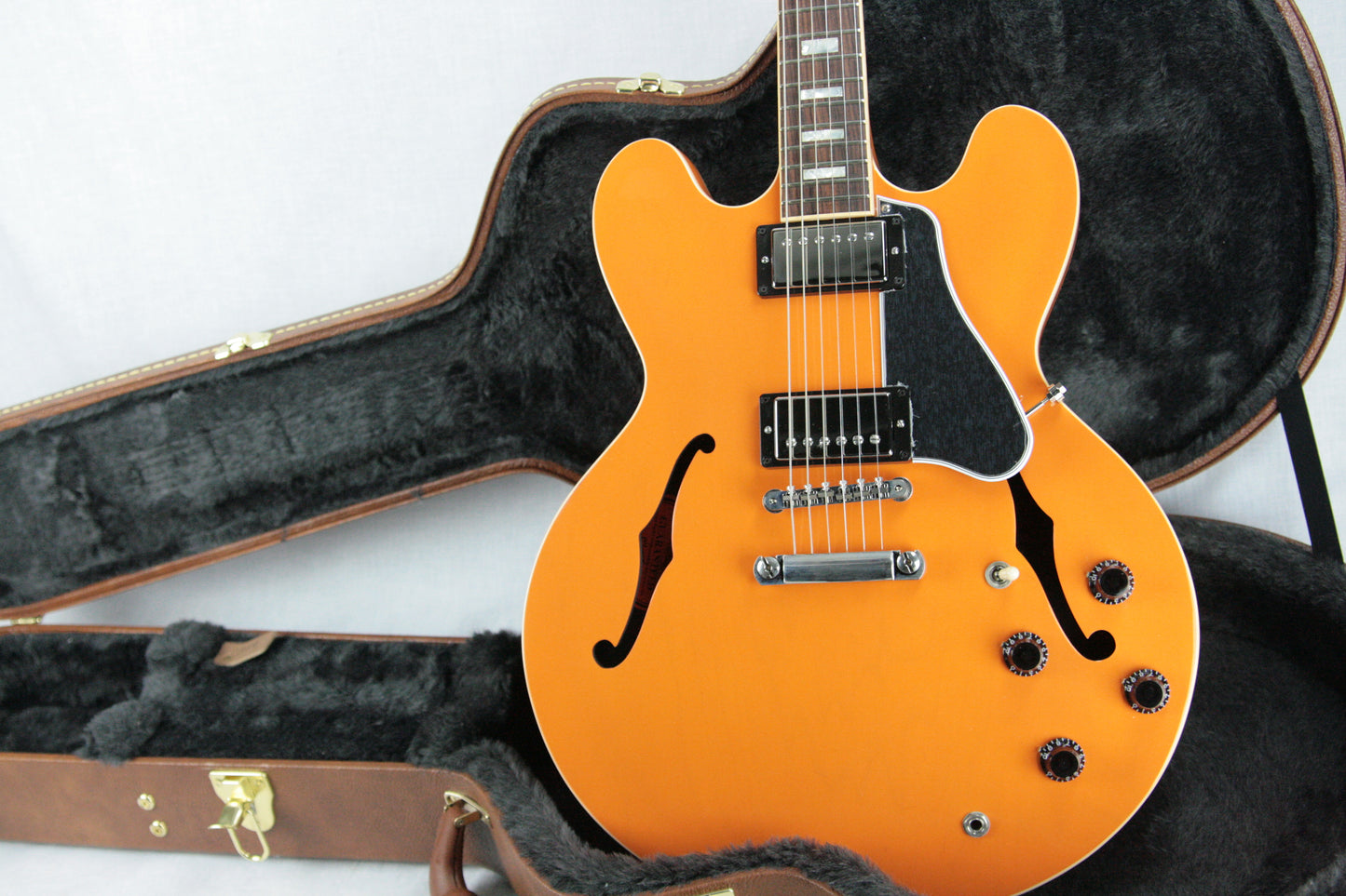 2016 Gibson Memphis ES-335 TASCAM ORANGE! Limited Edition Model w/ Block Inlays! 345 355