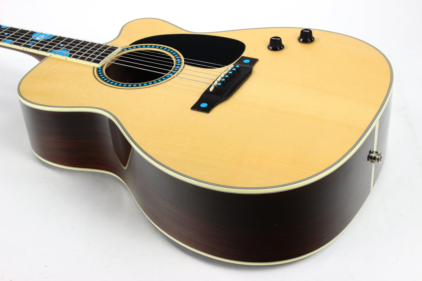 2006 Martin JC Buddy Guy Blues Edition Signature Jumbo Cutaway Model - Signed Label, Turquoise Inlays, Acoustic-Electric